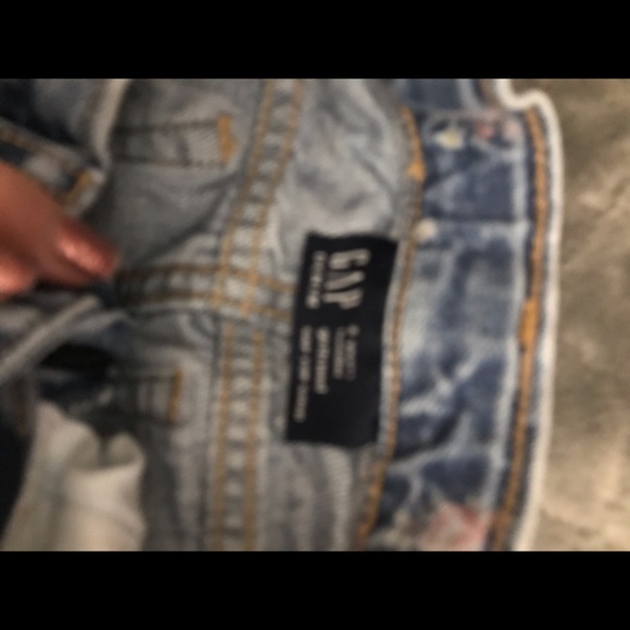 Gap Pink Roses Jeans - Picture 4 of 4
